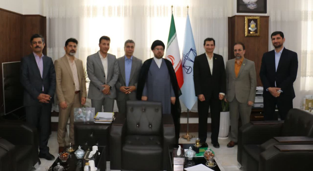دیدار نوروزی مسوولین کانون وکلای دادگستری استان قم با رئیس کل محترم دادگستری استان قم